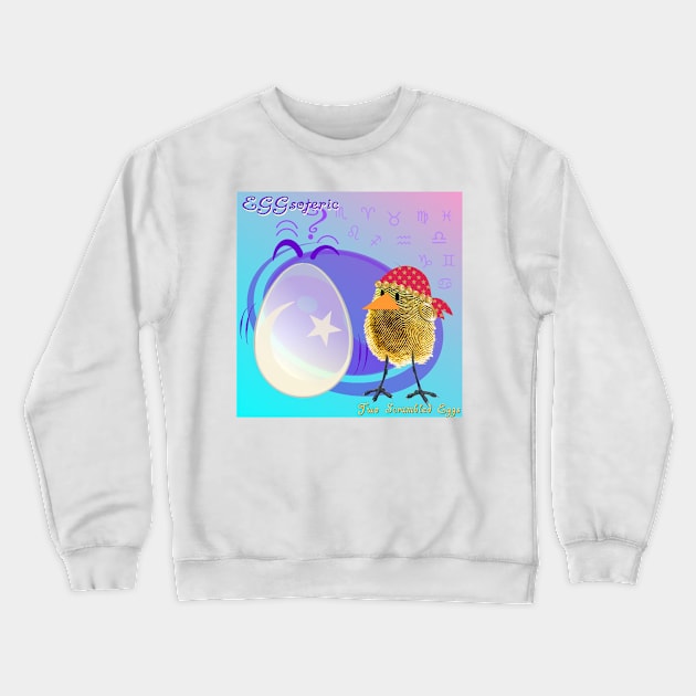 Two Scrambled Eggs - EGGsoteric Crewneck Sweatshirt by Kartoon